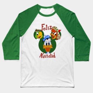 Viva Navidad Baseball T-Shirt